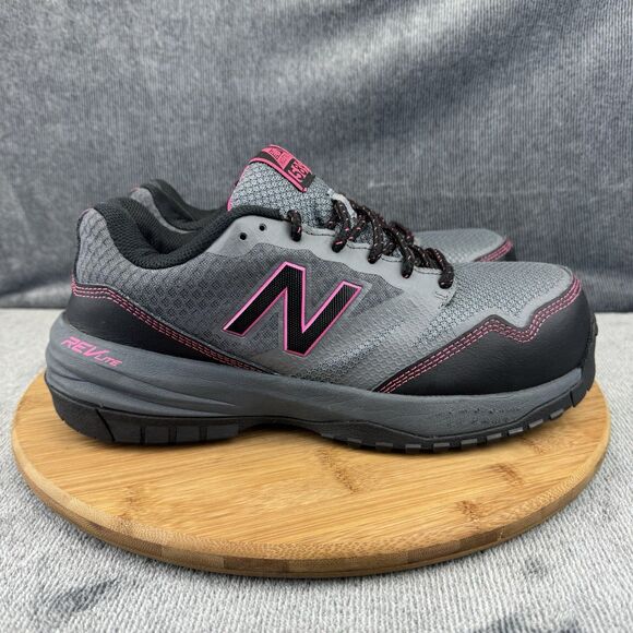 New Balance 589 v1 Womens Size 8.5 D Shoe Work Toe Gray Slip resistant No Insole - Picture 1 of 12